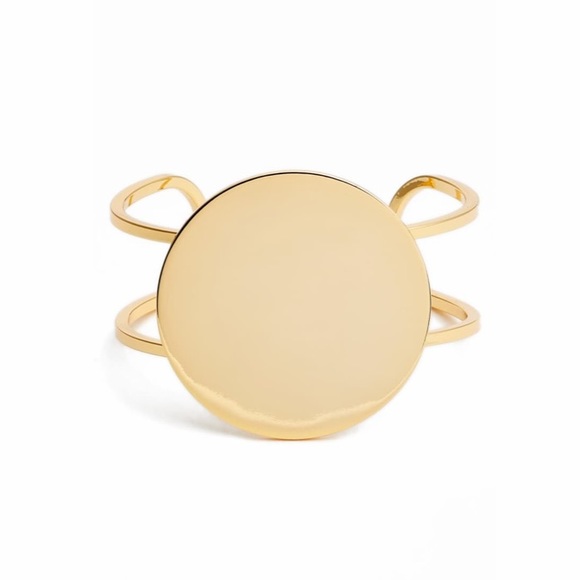 Argento Vivo Station Disk Cuff - Picture 3 of 8